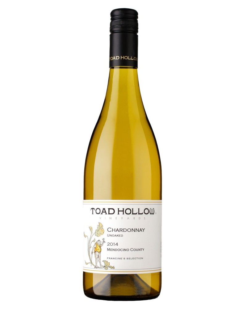 Toad Hollow Chardonnay Unoaked 750ML - 