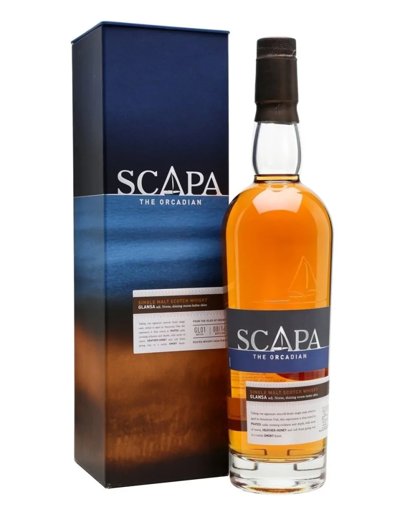 Scapa Scotch Single Malt Glansa 750ML - 