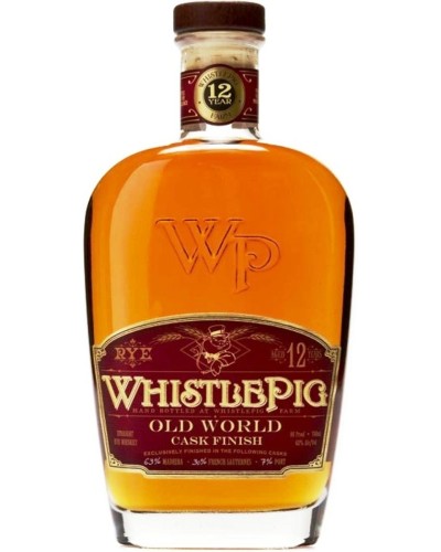 Whistlepig Straight Rye Whiskey 12Year 750ml - 