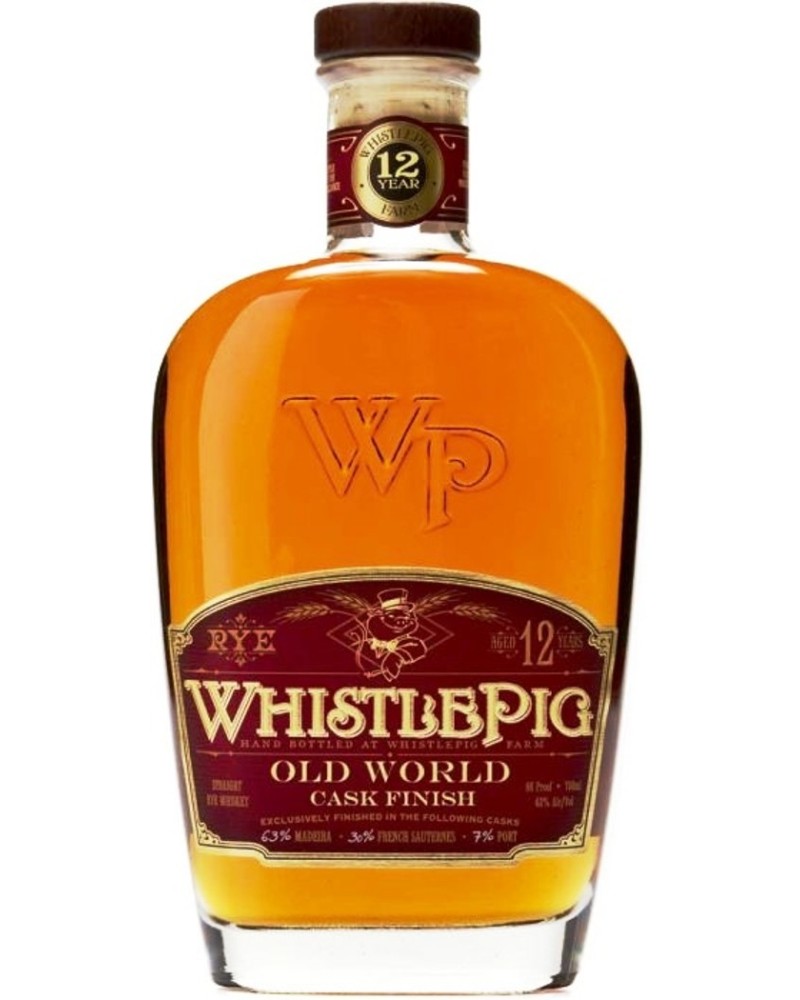 Whistlepig Straight Rye Whiskey 12Year 750ml - 