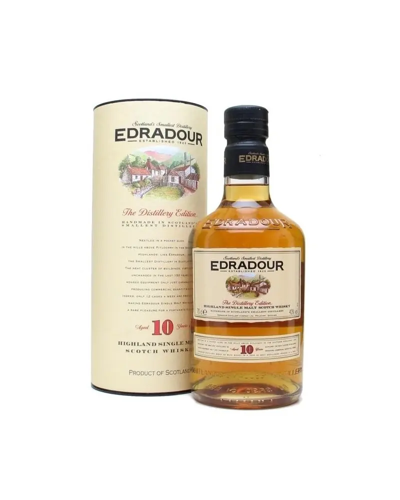 Edradour Scotch Single Malt 10 Year 750ml - 