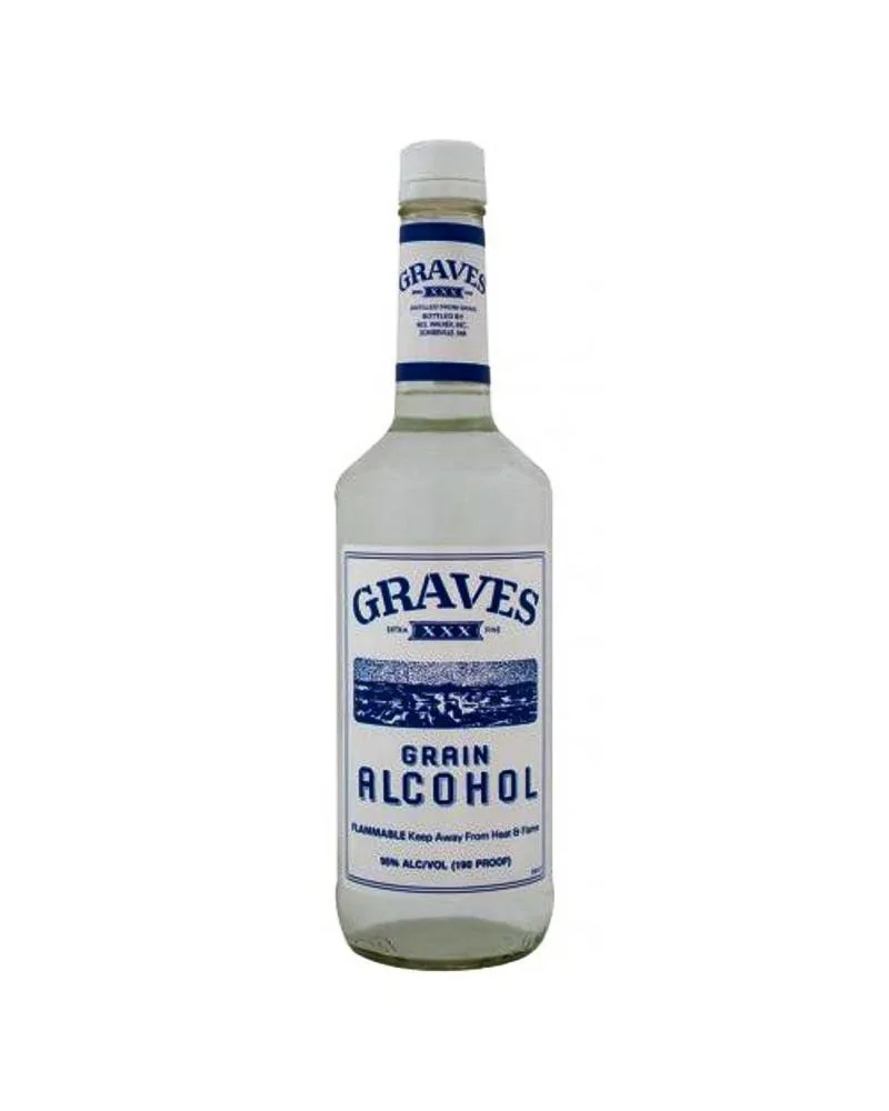 Graves Grain Alcohol 190 Proof 1LT - 