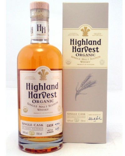 Highland Harvest Scotch Whisky Organic 750ml - 