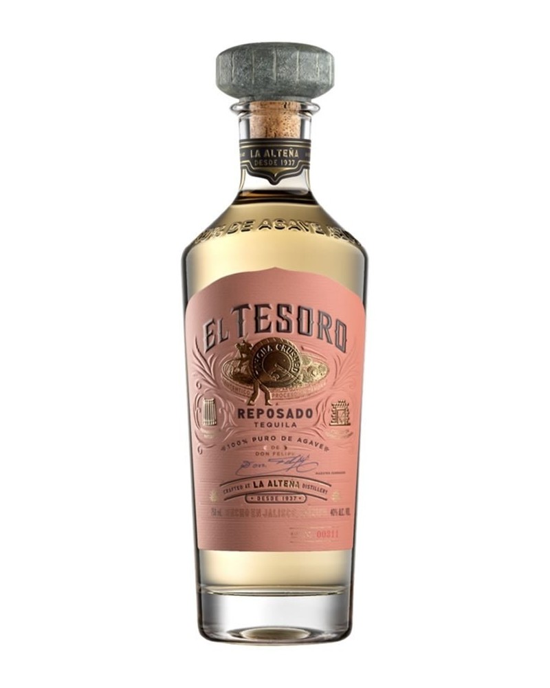 El Tesoro Tequila Reposado 750ml - 
