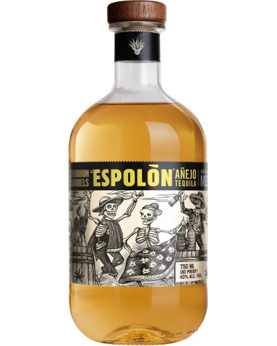 Espolon Tequila Anejo Finished In Bourbon Barrels  750ml - 