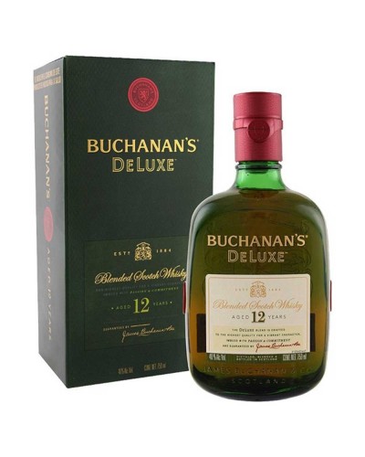 satisfacción Desobediencia Desempacando Buchanan's Scotch Deluxe 12 Year 750ml