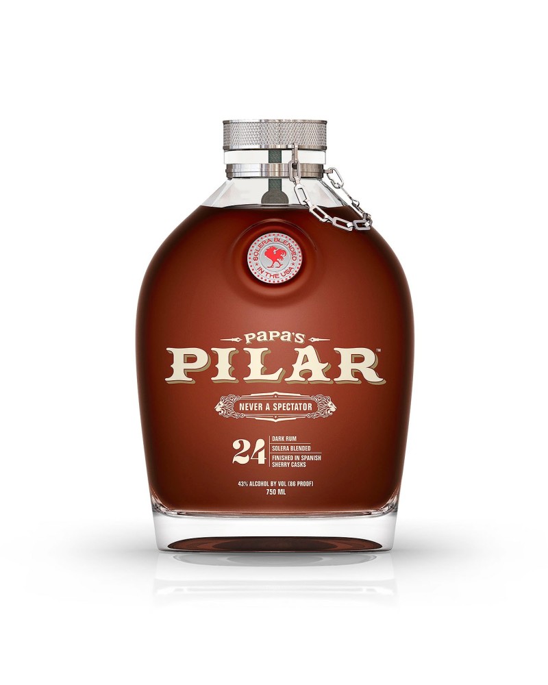 Papa's Pilar Rum Dark 750ml - 