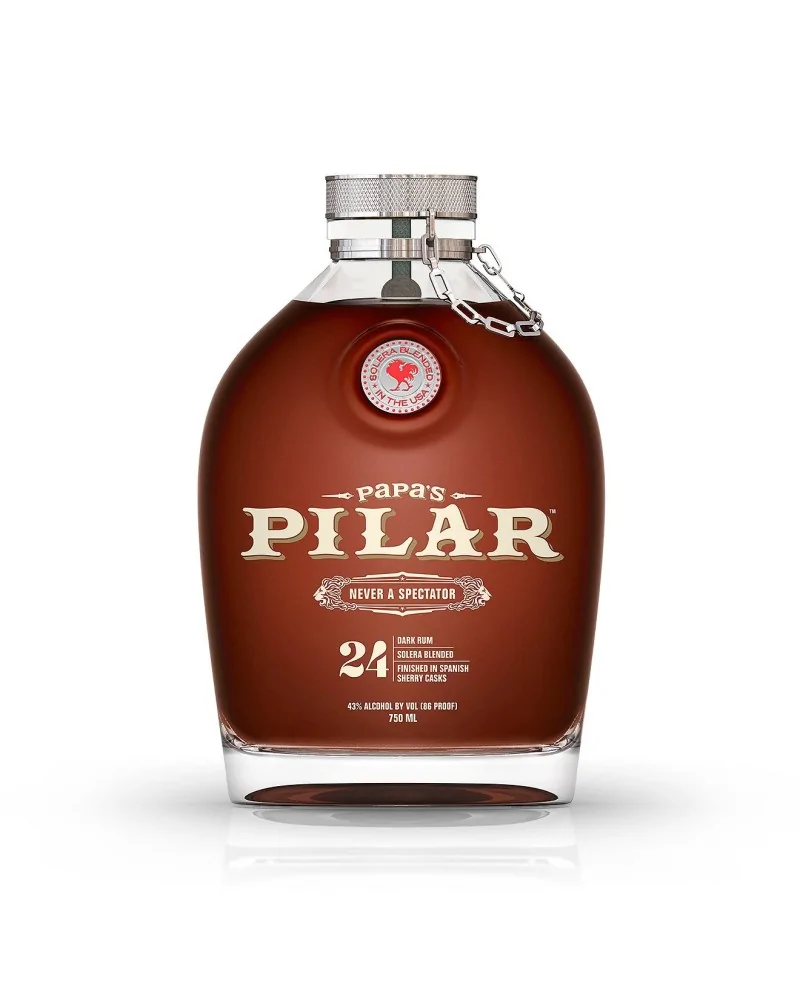 Papa's Pilar Rum Dark 750ml - 