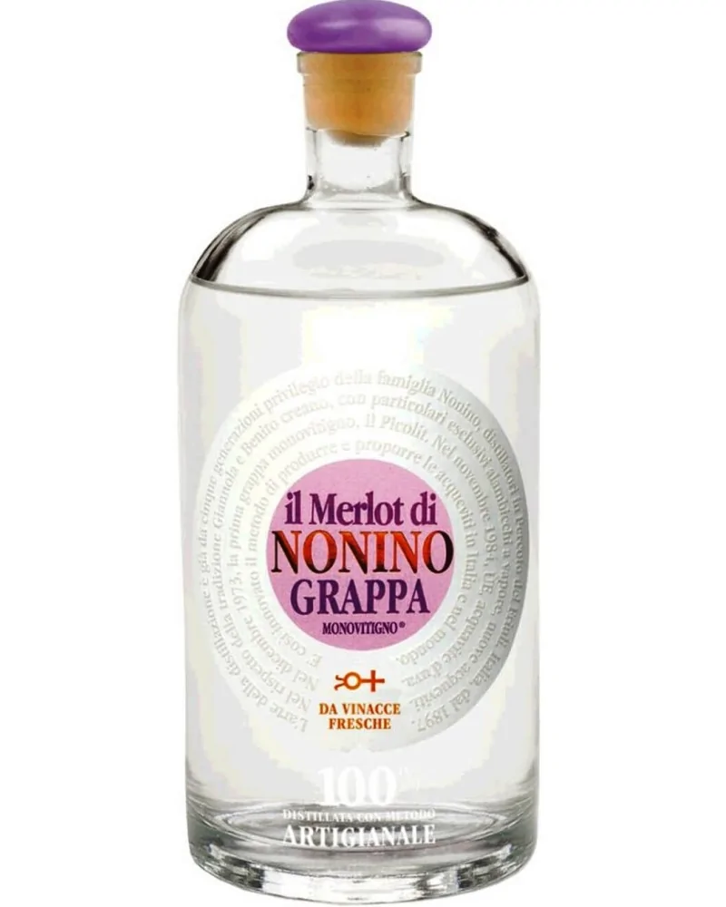 Nonino Grappa Monovitigno Il Merlot 375ml -