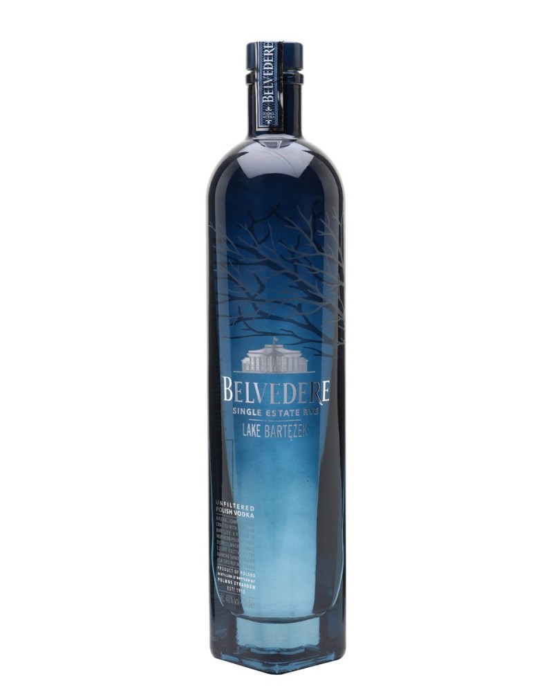 Belvedere Vodka Single Estate Rye Lake Bartezek 1Lt - 