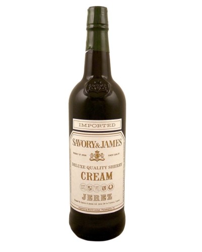 Savory & James Cream Sherry 750ml - 