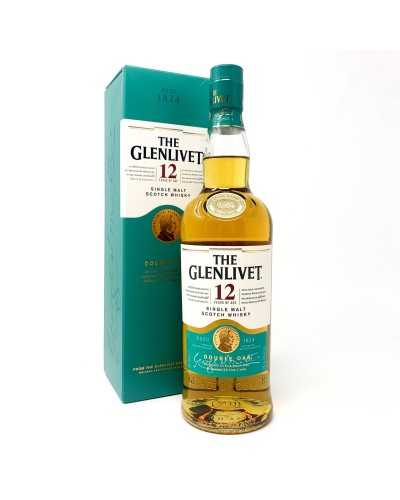 The Glenlivet Scotch Single Malt 12Yr  Double Oak  1Liter - 