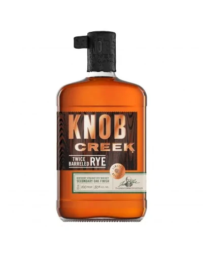 Knob Creek Twice Barreled Rye Limited Edition 750ml - 