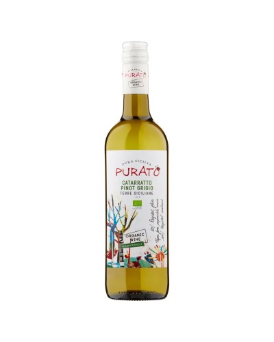 Purato Organic Cataratto Pinot Grigio 750ml - 