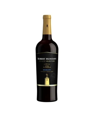 Robert Mondavi Merlot Private Selection Aged In Rum Barrel 750ml - 