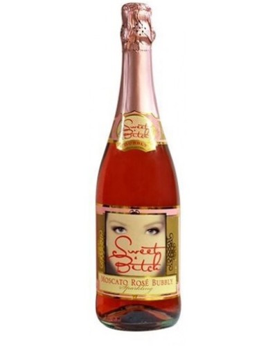 Sweet Bitch Moscato Rose Bubbly 750ml - 