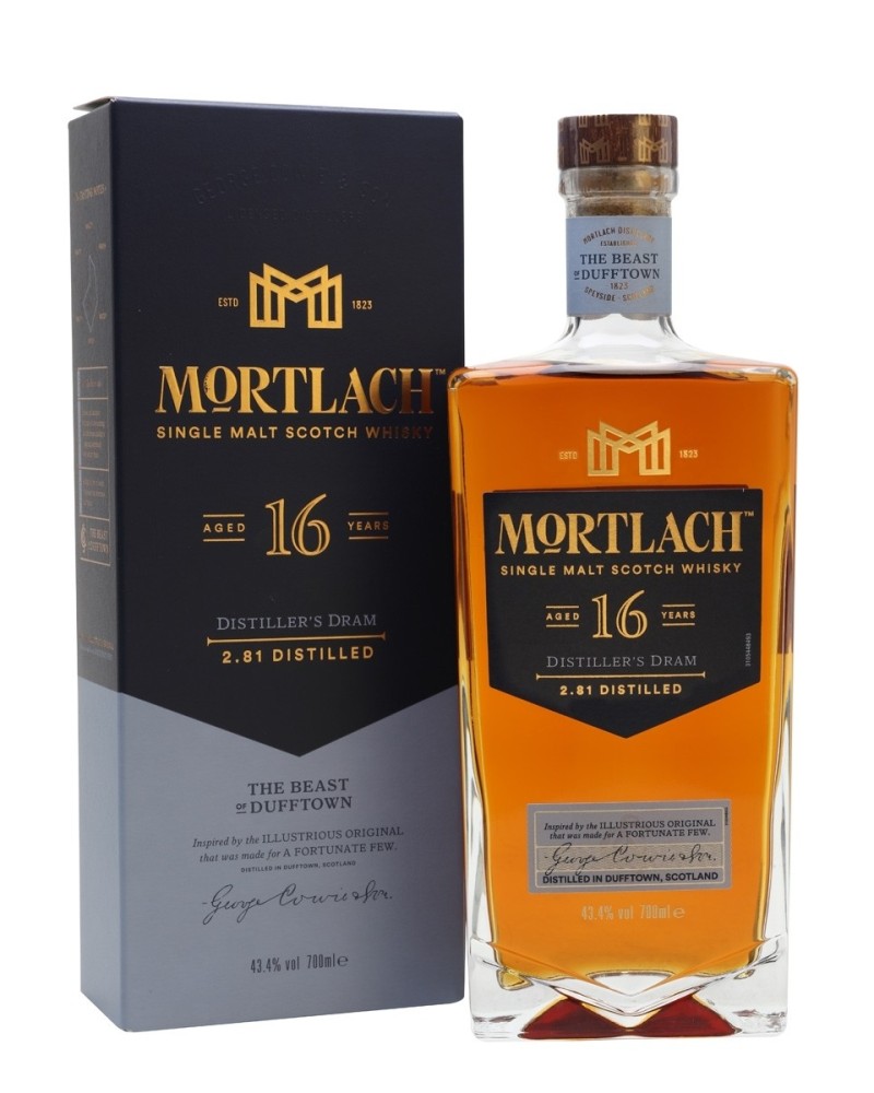 Mortlach Scotch Single Malt 16 Year Distiller's Dram 750ml - 