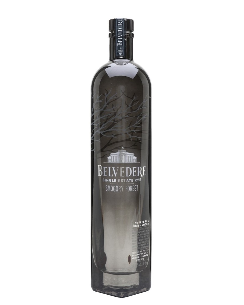 Belvedere Vodka Single Estate Rye Smogory Forest 1Lt - 