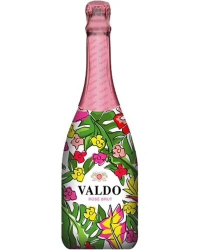 Valdo Brut Sparkling Rose Floral Italy 750ml - 