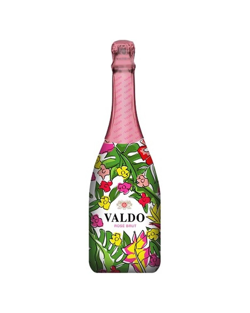 Valdo Brut Sparkling Rose Floral Italy 750ml - 