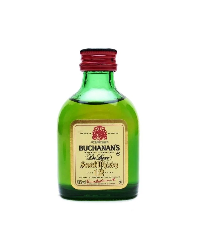 Buchanan's Scotch Deluxe 12 Year Miniatures 12pk 50ml - 