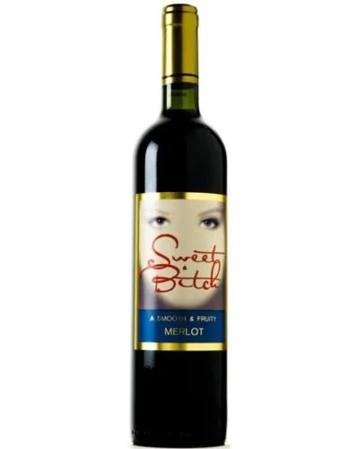 Sweet Bitch Merlot 750ml - 