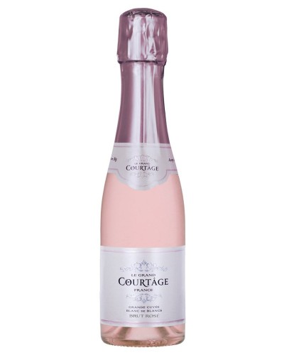 Le Grand Courtage Brut Rose Mini bottles 12pks 187ml - 