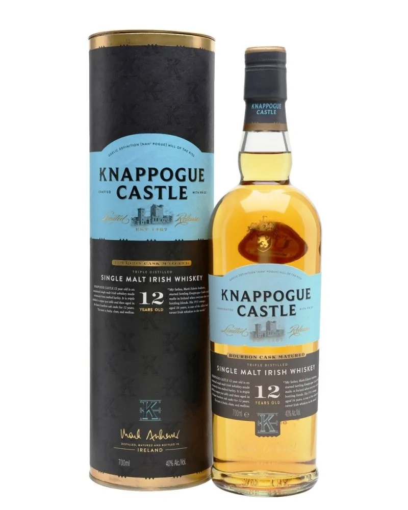 Knappogue Castle Irish Whiskey Single Malt 12 Year 750ml - 