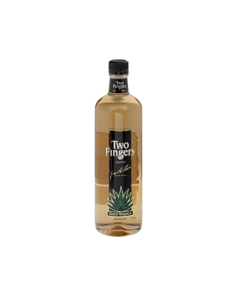 Two Fingers Tequila Gold 750ml - 