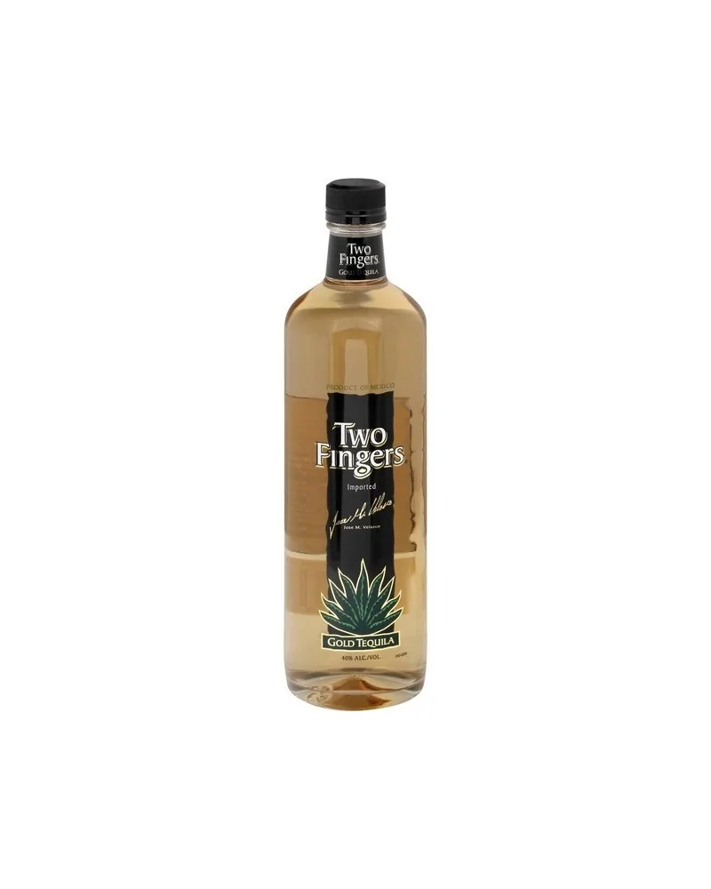 Two Fingers Tequila Gold 750ml - 