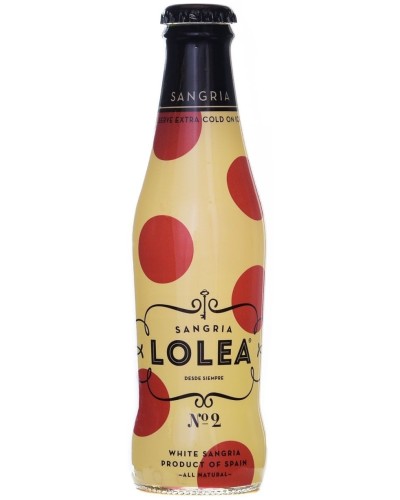 Lolea No. 2 White Sangria Mini bottles 12pks 187ml - 