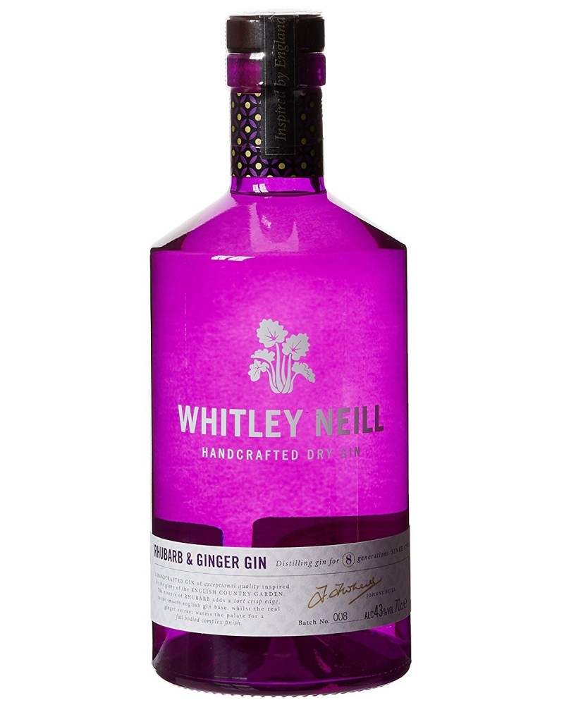 Whitley Neill Gin Rhubarb Ginger 750ml - 
