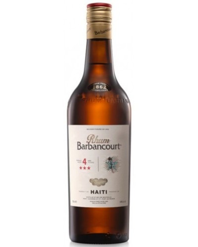 Rhum Barbancourt Rum 4 Year 3 Star 750ml - 