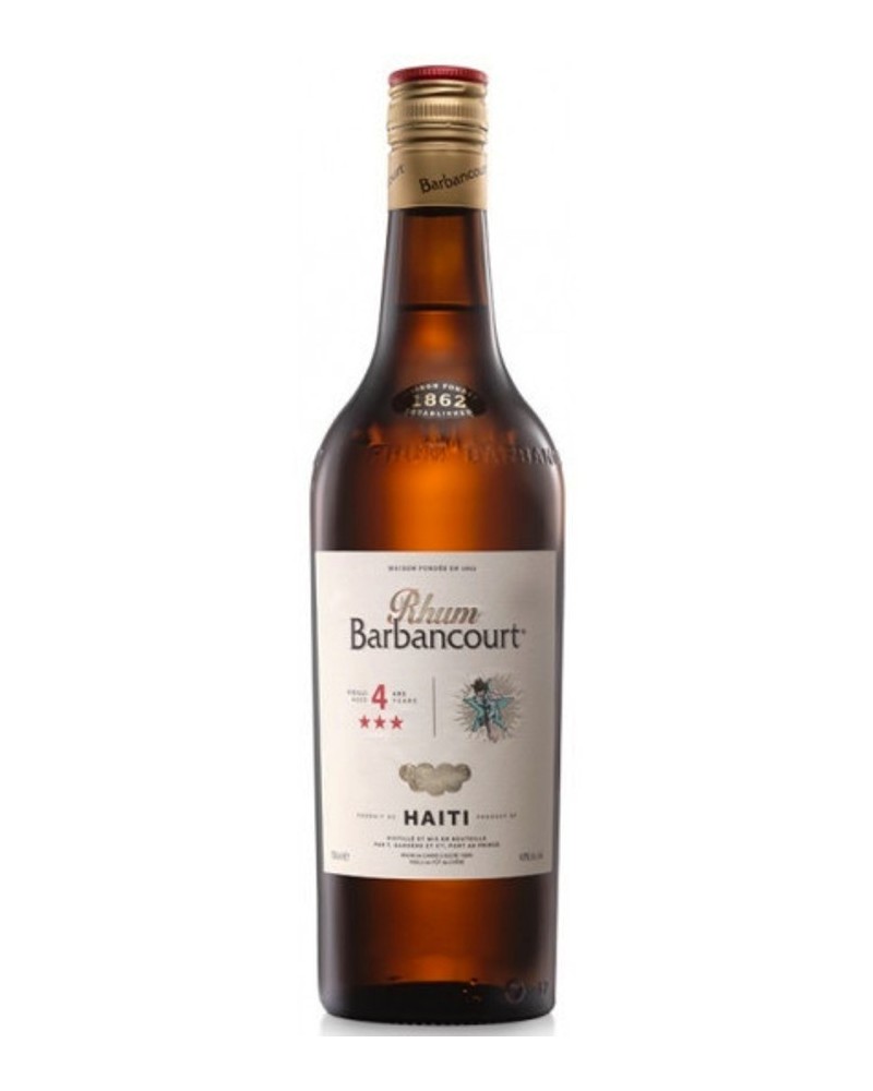 Rhum Barbancourt Rum 4 Year 3 Star 750ml - 