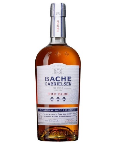 Bache Gabrielsen Cognac 3 Kors Fine 750ml - 