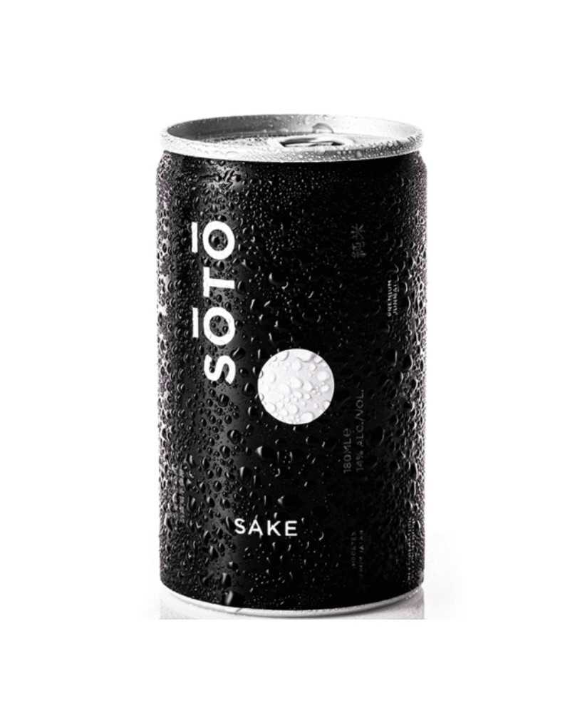 Soto Junmai Sake 12pk Cans 180ml - 