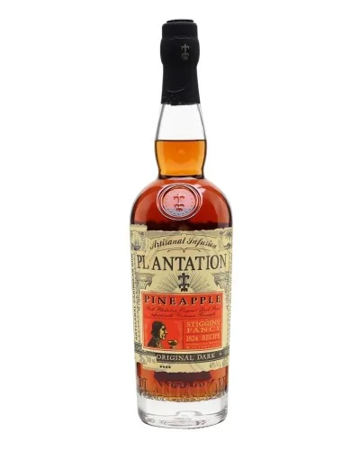 Plantation Rum Pineapple Stiggin's Fancy 1824 Recipe 750ml - 