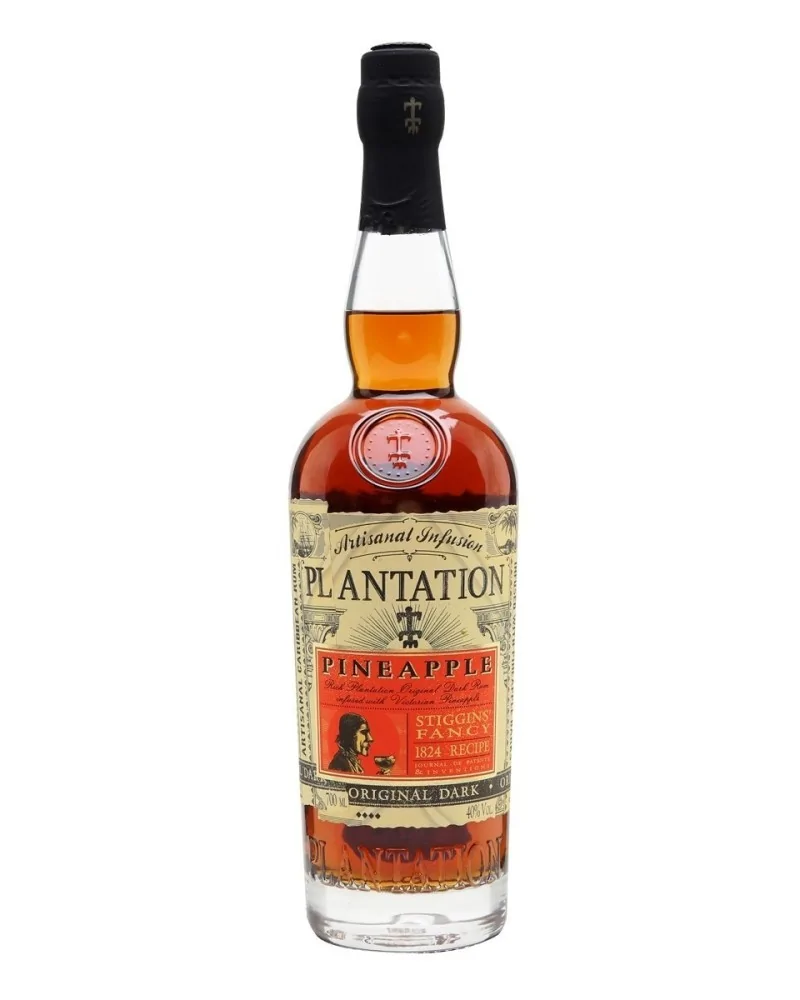 Plantation Rum Pineapple Stiggin's Fancy 1824 Recipe 750ml - 