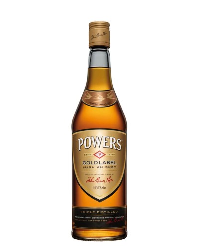 Powers Irish Whiskey Gold Label 1lt - 
