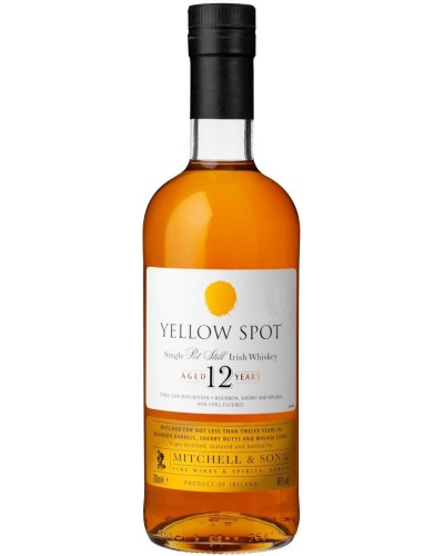 Yellow Spot Irish Whiskey Pot Still 12 Year 750ml - 