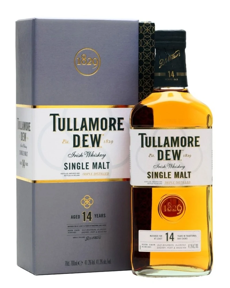 Tullamore Dew Irish Whiskey Single Malt 14 Year 750ml - 