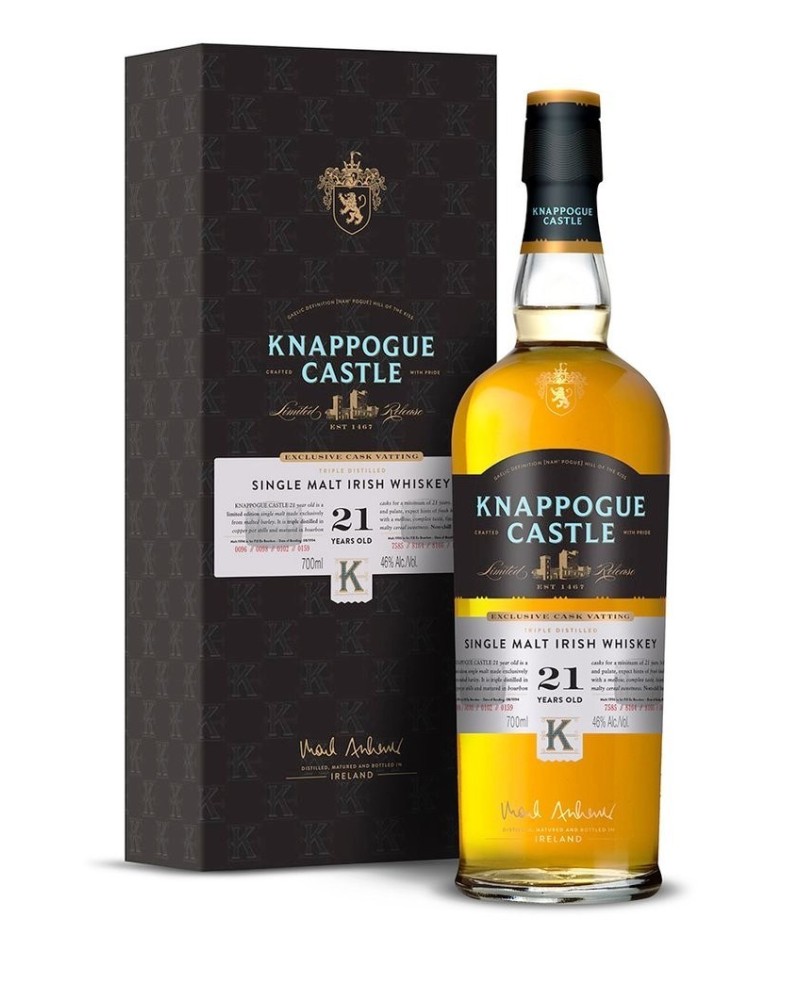 Knappogue Castle Irish Whiskey Single Malt 21 Year 750ml - 