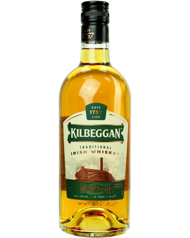 Irish 750ml Kilbeggan Whiskey