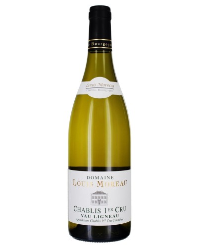 Domaine Louis Moreau Chablis Vau Ligneau 1er. Cru 750ml - 