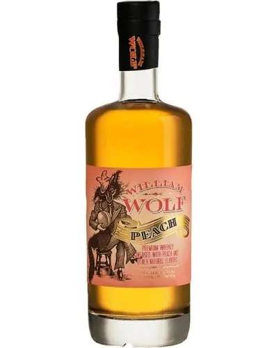 William Wolf Peach Whiskey 750ml