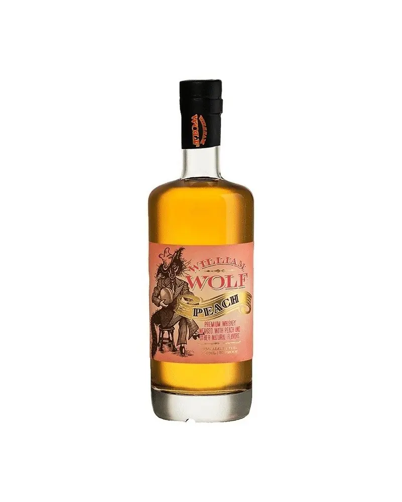 William Wolf Peach Whiskey 750ml