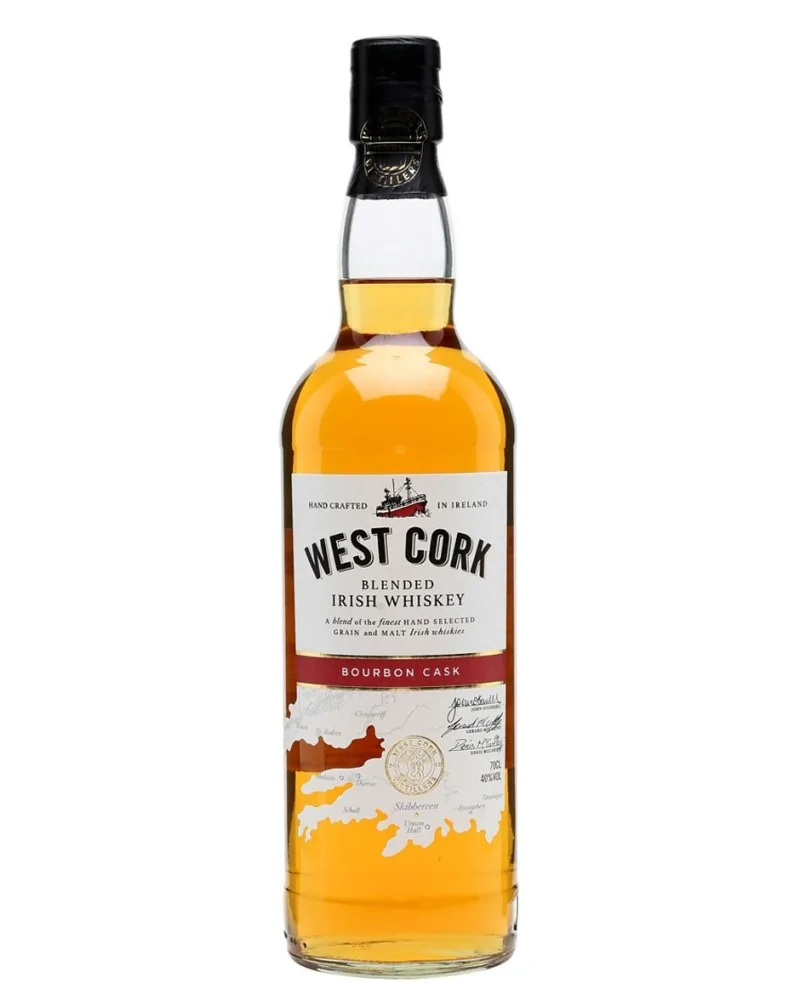 West Cork Irish Whiskey Bourbon Cask 750ml - 