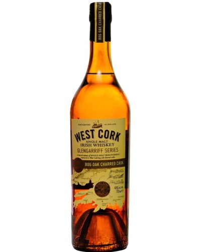 West Cork Irish Whiskey Glengarriff Series Bog Oak Charred 750ml - 