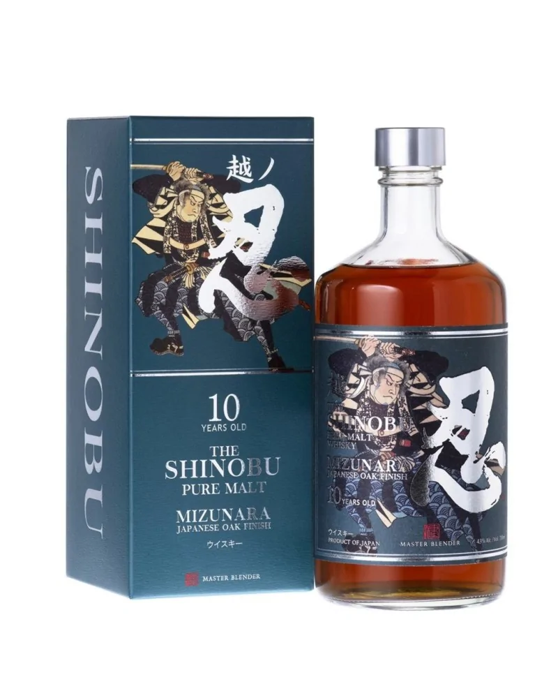 Shinobu 10Yr Mizunara Oak Finish 750ml - 