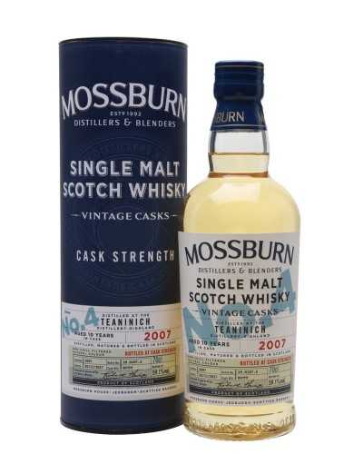 Teaninich Scotch Single Malt 10 Year By Mossburn 750ml - 